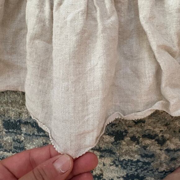 Aritzia Wilfred Tempest Linen Smocked Mini
Dress - Picture 5 of 7